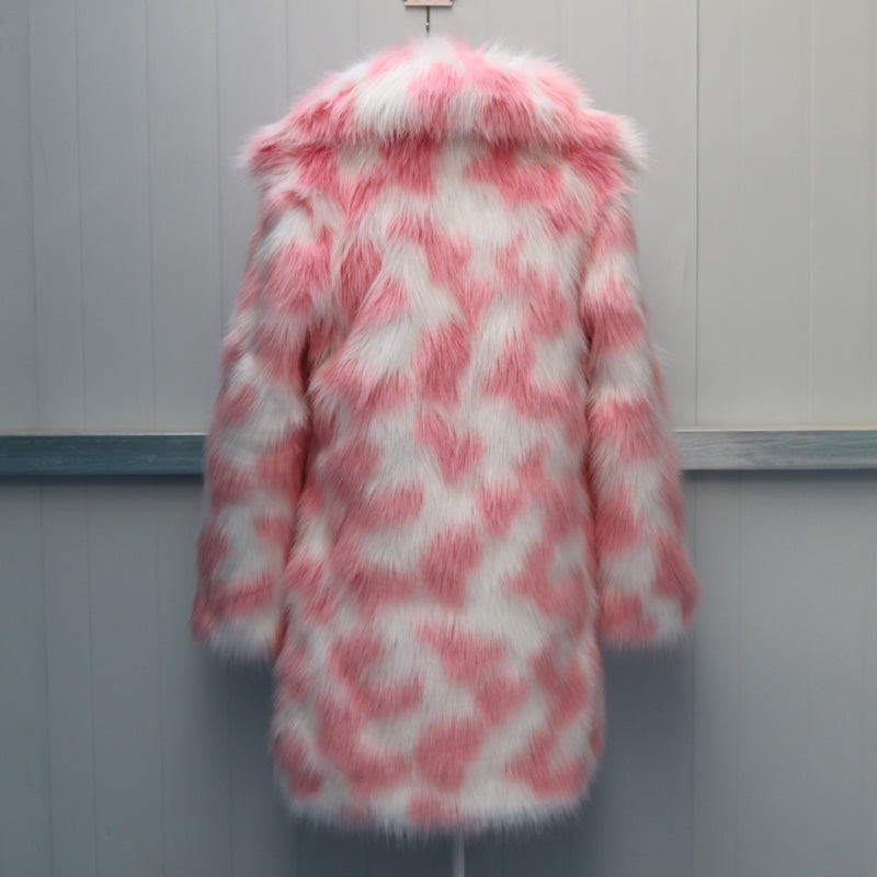 Women's Puffy Faux Fur Coat