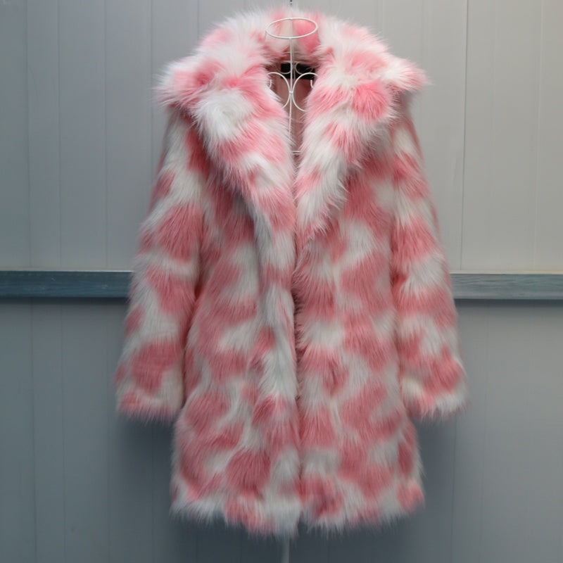 Women's Puffy Faux Fur Coat