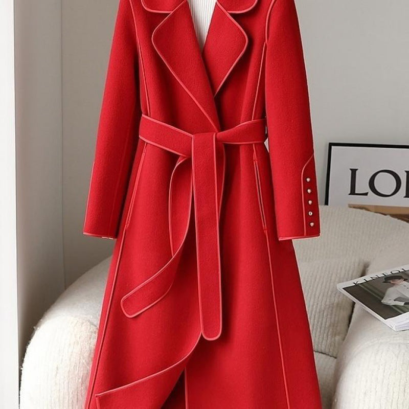 Women's Fashionable High-end Woolen Coat DON JUAN