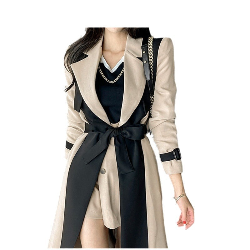 Fashionable Autumn Women's Long Trench Coat DON JUAN