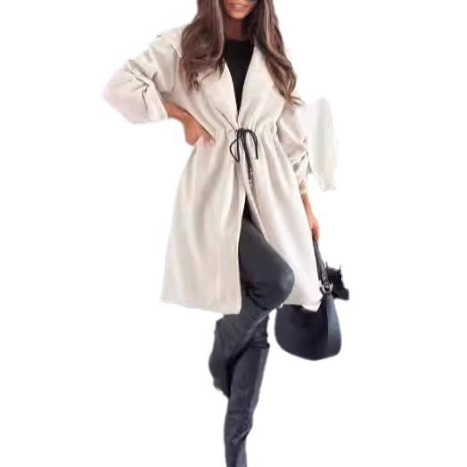 Women's Casual Cardigan Coat Long Sleeve Fall Winter Coat DON JUAN