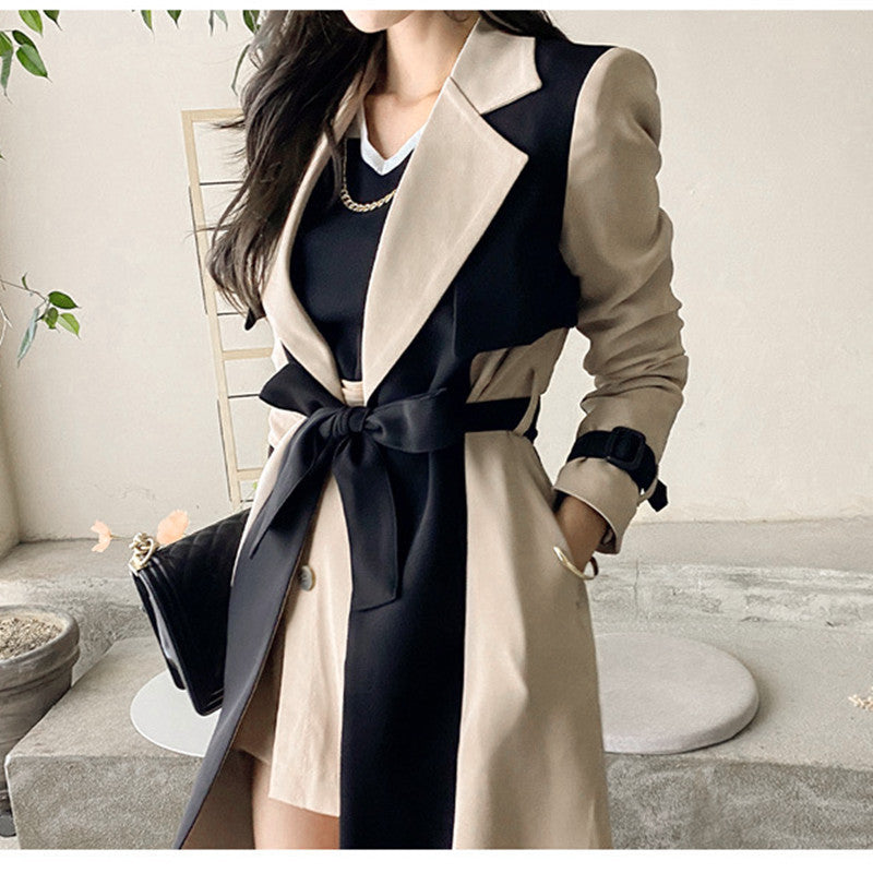 Fashionable Autumn Women's Long Trench Coat DON JUAN